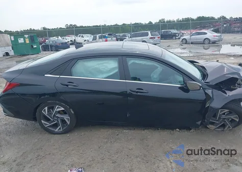 2024 Hyundai Elantra Sel из США, поврежденный, VIN KMHLS4DG5RU828603